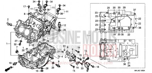 CARTER MOTEUR NC750SAK de 2019